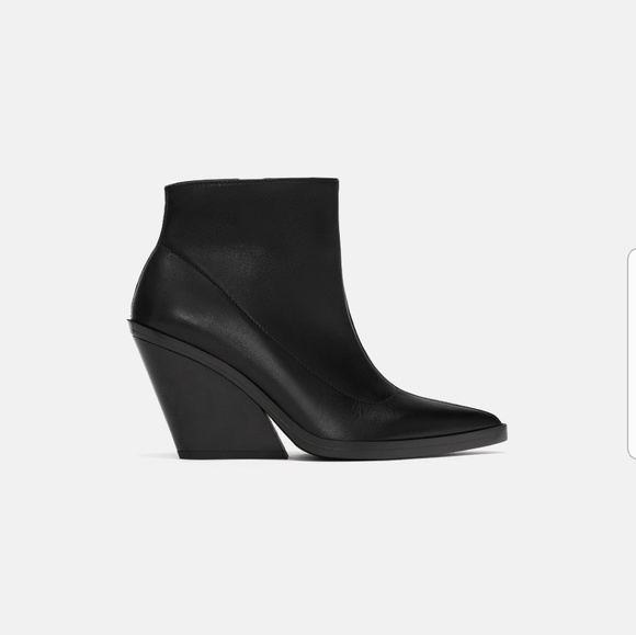 zara platform booties